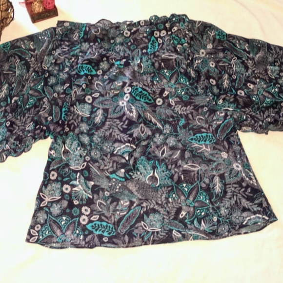 Anthropologie Haida Peasant Blouse Size Small - Picture 4 of 7